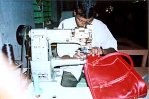 Stitching bags